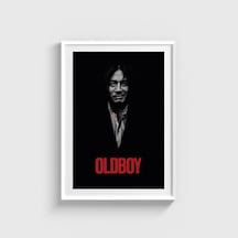 Oldboy 2003 Film Posteri Tablo Çerçeveli Poster Duvar Dekorasyonu Beyaz Çerçeveli Tablo Beyaz Çerçeveli Tablo Dn11d322beyaz