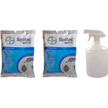 Bayer Solfac WP 10 Genel Haşere İlacı 2 x 50 G + İlaçlama Pompası 1 L
