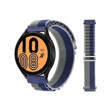 Newface Watch 20mm Kr410 Kumaş Kordon - Lacivert-yeşil Diğer