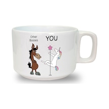 You Are Baskılı Seramik Beyaz Kahve Kupası