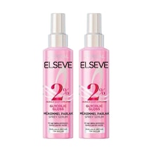 Elseve Glycolic Gloss Mükemmel Parlaklık Veren Saç Bakım Sprey Serum 2 x 150 ML