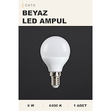 Cata 6w E14 Beyaz Led Ampul, 1 Adet