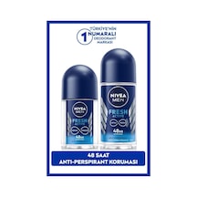 Nivea Fresh Active 48 Saat Erkek Roll-On Deodorant 50 ML + Mini Roll-On 25 ML