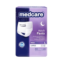 Medcare Maxi Emici Külot Yetişkin Hasta Bezi Large L Beden 8 Damla 30'lu Paket Standart