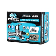 Krom Delta Banyo Bataryası Aç Kapa Ktx-2640 Bx40 Diğer