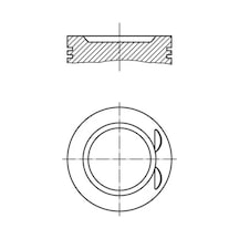 Piston Segman - Dacia Sandero, Duster, Logan - Mahle-0220600