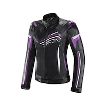 Scoyco Jk153w Motosiklet Montu Kadın 4 Mevsim Oxford 600-d Dayanıklı Kumaş Deri Women Motorcu Mont Purple