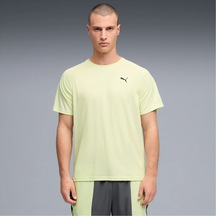 Puma M Pwrtraın Fabrıc Mıx Erkek T-shirt 528535-24 Kırmızı