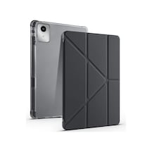 Lenovo Tab One 8.7 Tb-305fu Kılıf Kalem Bölmeli Uyku Modlu Standlı Smart Cover Kapaklı Kılıf