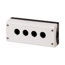 Eaton 216539 Buton Aksesuarı: Buton Kutusu, 4'li, Gri/siyah