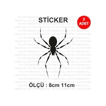 Spider Örümcek - Araba Kask Motosiklet Laptop Taplet Sticker