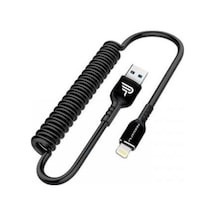 Platoon Pl-8525 Lıghtnıng Usb Data Ve Şarj Kablosu Siyah