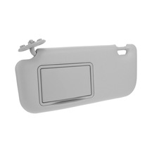 Goldenqian Araba Sürücü Yan Cam Güneşlik Otomotiv İç Yedek Güneşlik Ayna İle Güneşlik Araç Sol Yan Güneşlik Grey