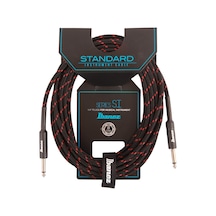 Ibanez Si20-bw 20 Ft 2 Straight Plugs Standart Dokuma Enstrüman K
