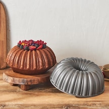 Cake Pro Dilimli Antrasit Döküm Kek Kalıbı Çok Renkli