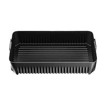 Ulzyvf Yeniden Siyah Silikon Silikon Ninja Kullanılabilir Kaplamaları İçin Hava Fritözü Af500 10.4l Ss Siyah