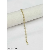 Bileklik Metal Minimal Şıklık Zarif Hediye Model D6cbdf Çok Renkli