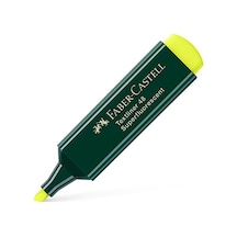 Faber-castell 1548 Fosforlu Kalem Sarı, Uzun Ömürlü, Yeniden Doldurulabilir, Dayanıklı Plastik Gövde 124-Pembe