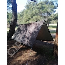 Gipsy Kamp 4 Mevsim Tarp 4x4M Yeşil