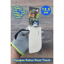 Venty 12.5 cm Stand Papağan Tüneği | Ahşap Stand | Sultan, Lori, Monk, Muhabbet, Forpus, Cennet - T631