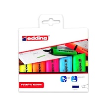 Edding Fosforlu Kalem 5li Çok Renkli