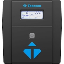 Tescom 1000va Leo+ Leo1000ap Modem Protect Lcd Ekran Line Interactive Ups