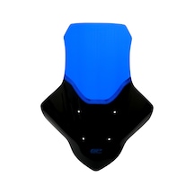 Gp Kompozit Yamaha Nmax 125 / 155 2021-2024 Uyumlu Baskılı Ön Cam Mavi 70cm