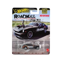 Hot Wheels Premium Pop Culture Roadkill Rotsun Custom 71 Datsun 240z 1:64 Mavi
