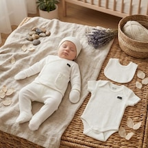 İmaj Bebe 7 Parçalı Yenidoğan Set Beyaz