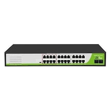 Zkteco Pe242-300-g 24 Port Gigabit 2xsfp Uplink Poe Switch