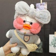 Kawaii Karikatür Lalafanfan 30Cm Ördek Peluş Doğum Günü Hediyesi 1