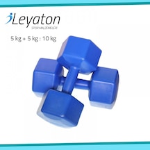 Dambıl Seti 5 KG Plastik Dambıl Seti