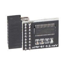 Pazly Asrock Anakart Uyumlu 18pin Lpc Tpm2.0 Güvenlik Modülü - Windows 11 Testli, Güvenli Şifreleme Siyah