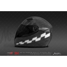 Rfhlm239-Reflektif Kask Seritleri V1 Beyaz