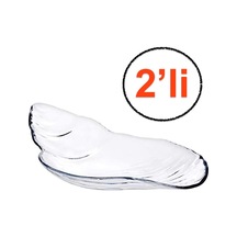 Paşabahçe Marine Cam Servis Tabağı Sunum Tabağı. 2'Li