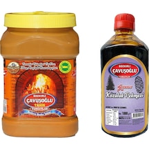 Bozkırlı Çavuşoğlu Tahin Kepekli 930 G + Çavuşoğlu Kozalak Pekmezi 1 KG