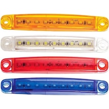 Parmak Lamba 9 Led’li 12V/24V Sarı