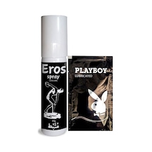 Eros Erkeklere Özel Zaman Stop Spreyi 20 Ml Black + Kaydırıcıjel