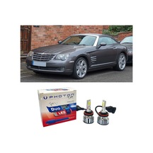 Chrysler Crossfire Kısa Far Ampulü H7 Duo Yeni Seri Beyaz 2003-2009