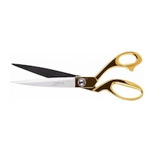 Taksun Profesyonel Makas, No.1250, Paslanmaz Çelik, Karton, Kumaş Kesimi, Ergonomik, Yüksek Kalite, Uzun Ömürlü, Hassas Kesim, Terzi Makası, Gold, 10"