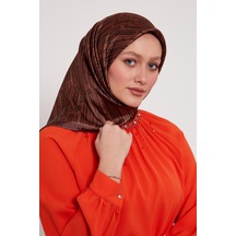 Levidor Kristal Eşarp - 06127 Bordo-kiremit