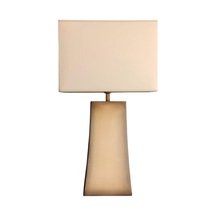 Pelta Açık Kahve Abajur Kahverengi