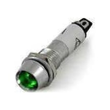Sinyal Lambası 8 MM Metal 8 MM Yeşil 220V