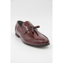 Kıng Paolo G053 Erkek Klasik Ayakkabı - Bordo-bordo
