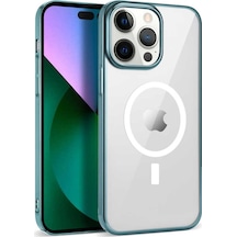 Apple Uyumlu iPhone 14 Pro Max Kılıf Zore Wireless Şarj Özellikli Pixel Magsafe Kapak