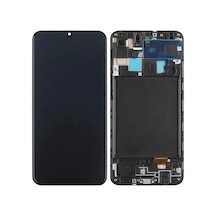 A205 A20 Lcd Ekran + Dokunmatik Çıtalı Full Oled L