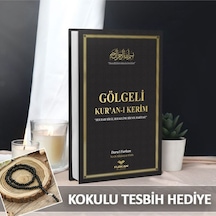 Furkan Neşriyatgölgeli Kuran, Kalemle Yazılabilen Kuranı Kerim Orta Boy, Sıvama Kapak-siyah Tesbih Hediyeli