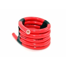 Bakır Akü Kablosu 1 Metre 16mm Kırmızı