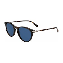 Lacoste L6034s 214 51 Unisex Oval Kırçıllı Kahverengi Kemik Güneş Gözlüğü