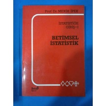 İstatistiğe Giriş 1 Betimsel İstatistik-1994 Basım